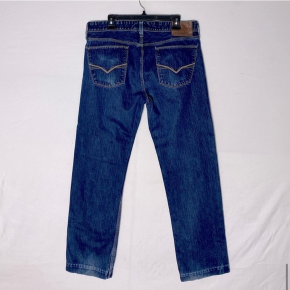 Guess Med Wash Lincoln Slim Straight Jeans 36 - Picture 13 of 14